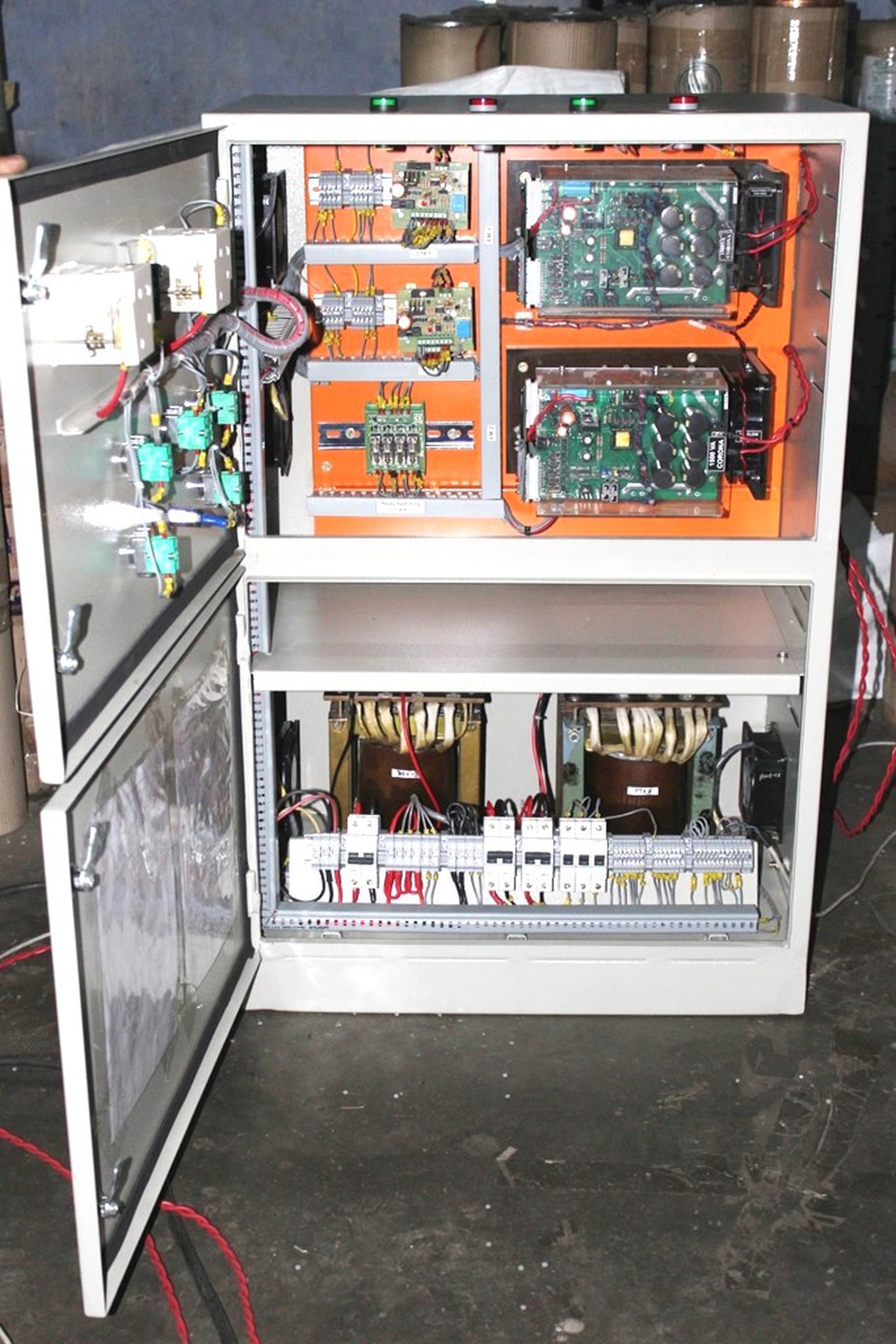 Internal Wiring of Corona Panel