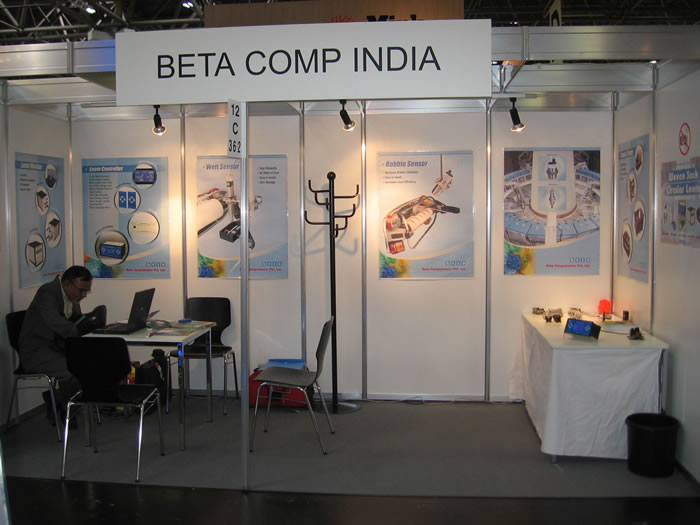 Beta Computronics exhibition display at K 2007, Dusseldorf, Germany