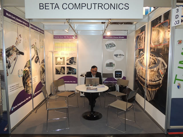 Beta Computronics exhibition display at K 2013